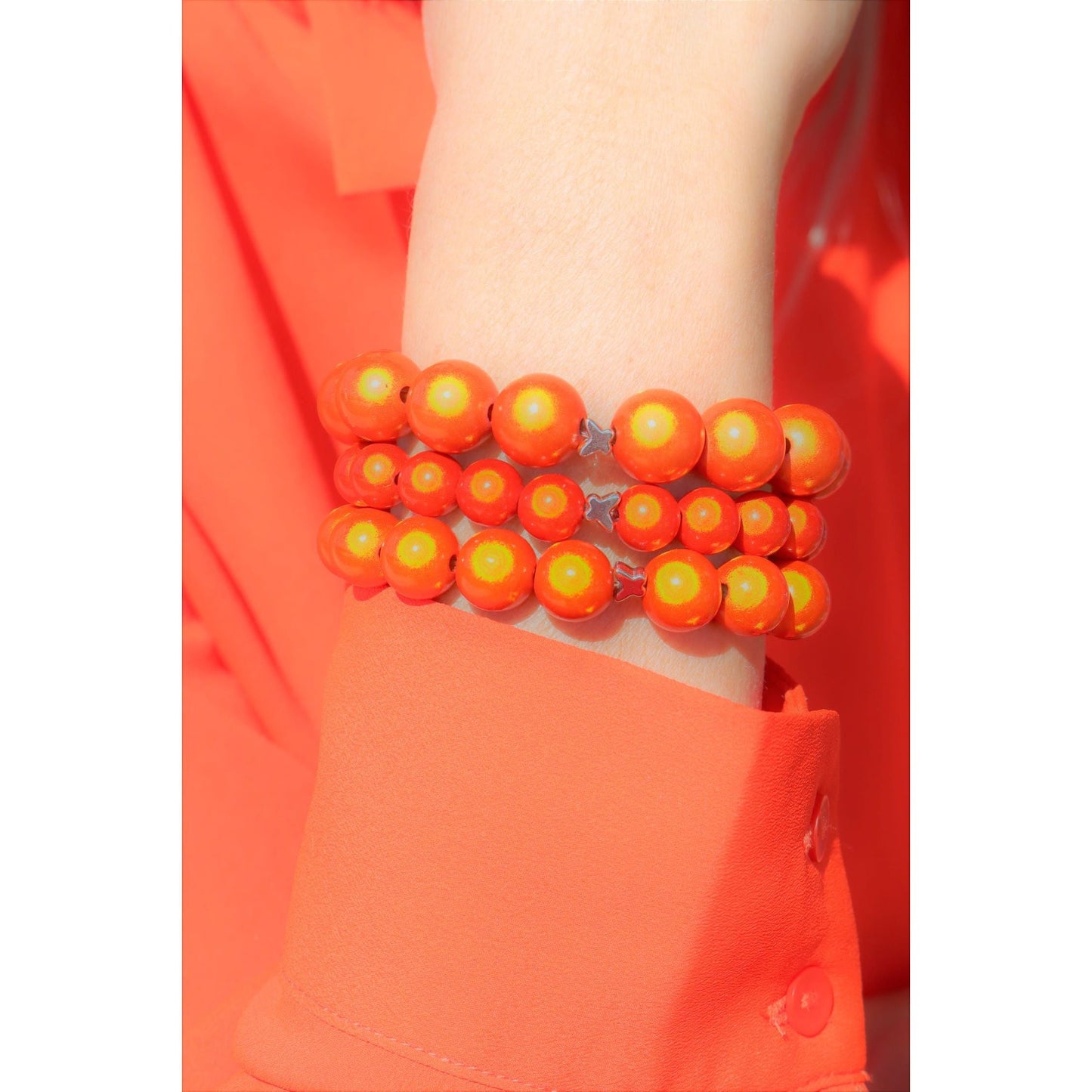 Perlenarmband Sundowner