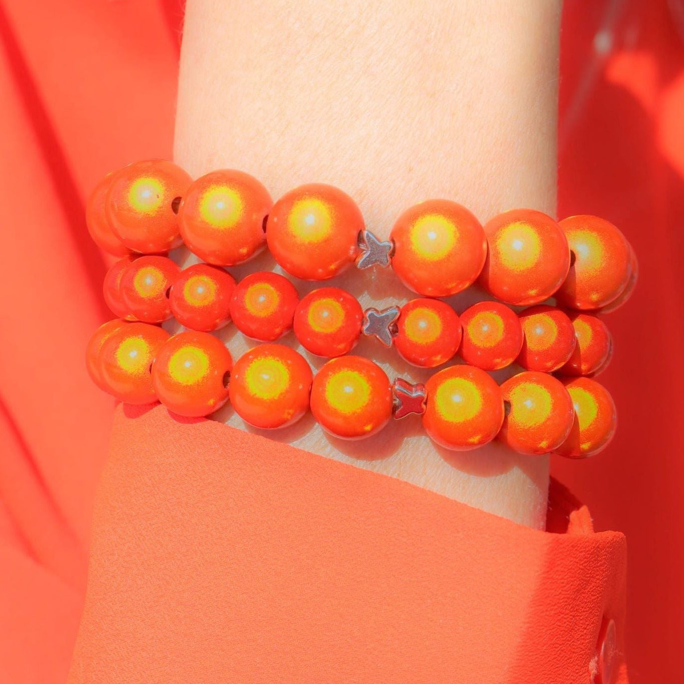 Perlenarmband Sundowner