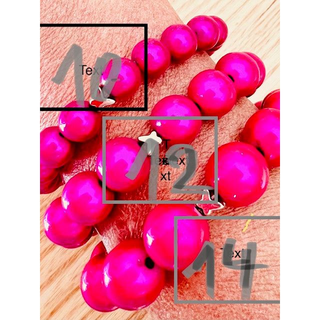 Perlenarmband Blue Sky