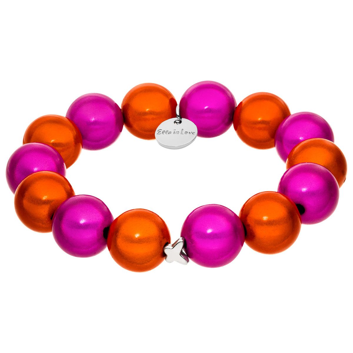 Perlenarmband Campari