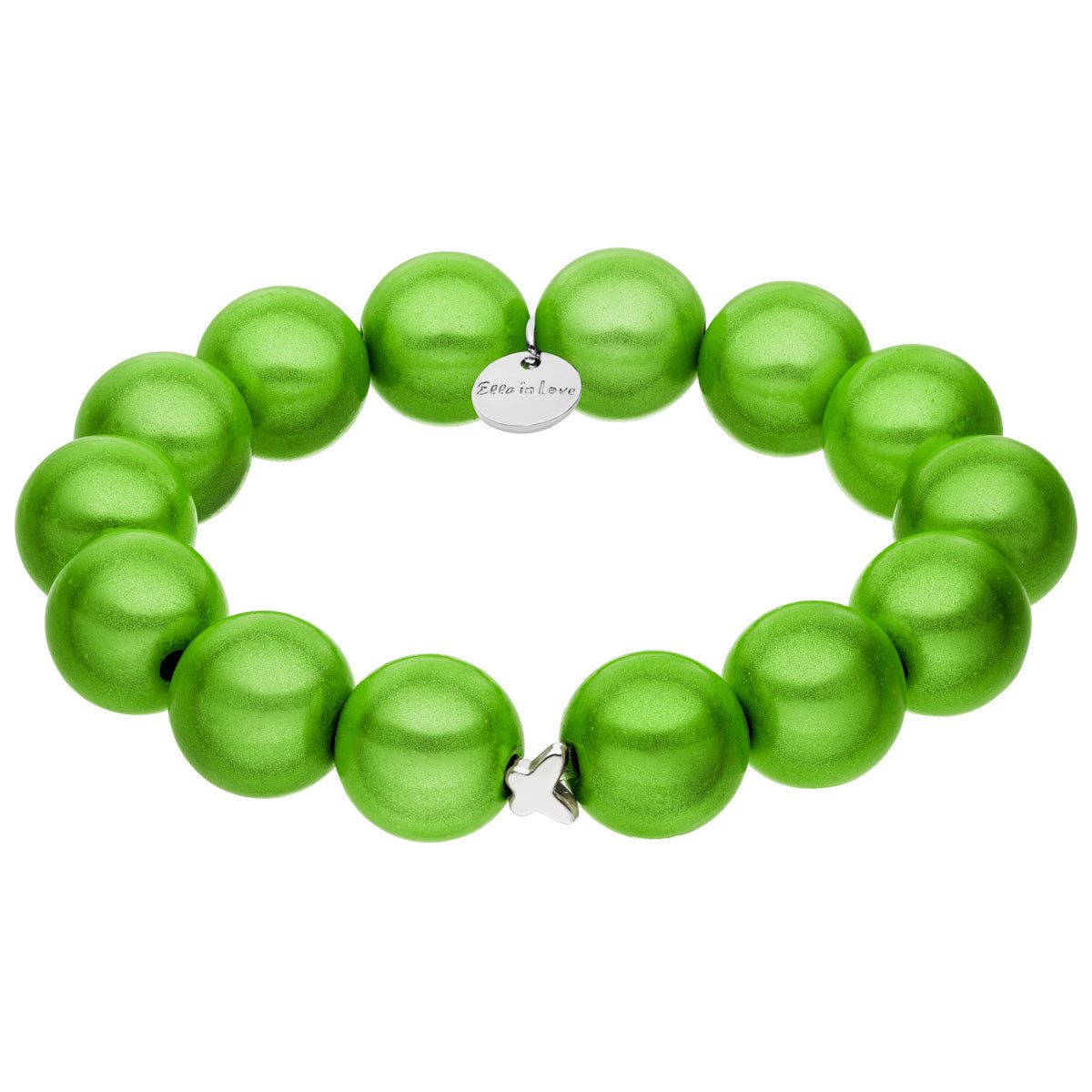 Perlenarmband Classic Green