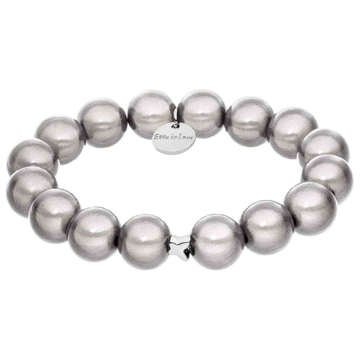 Perlenarmband White Night