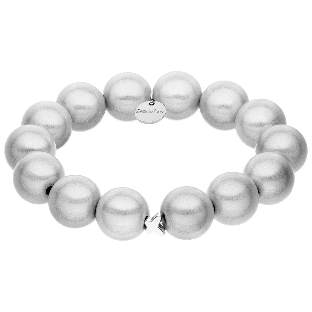 Perlenarmband White Night
