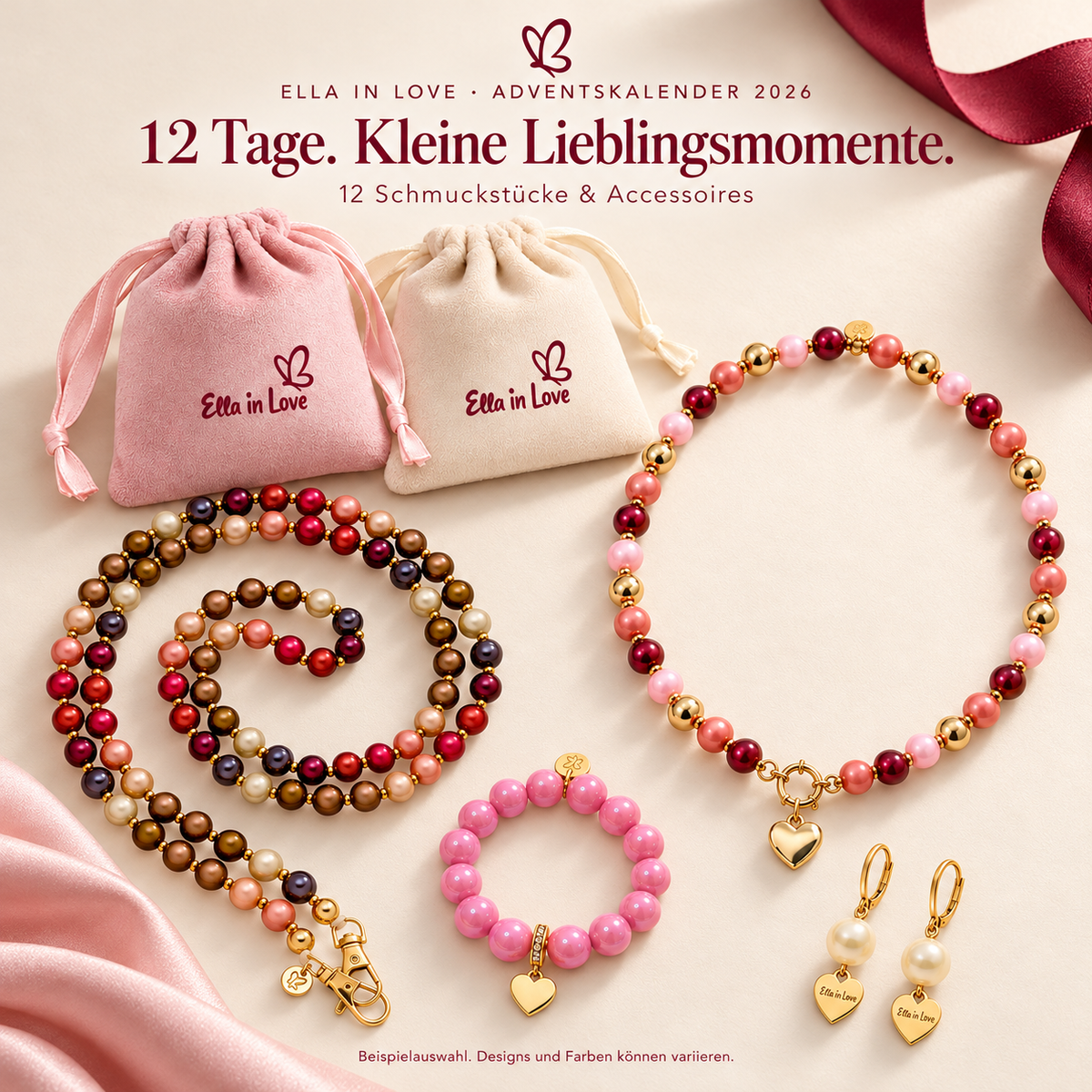 Ella in Love Schmuck-Adventskalender Mini – 12 Lieblingsstücke