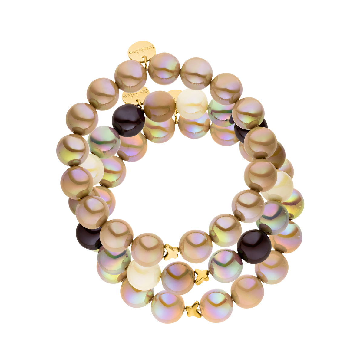 Armband Set Toffe Multi Glow