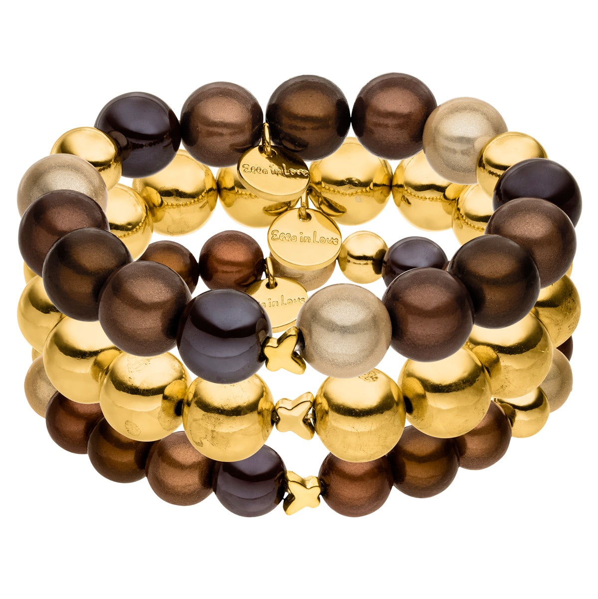 Armband Set Mocca Mousse Trio