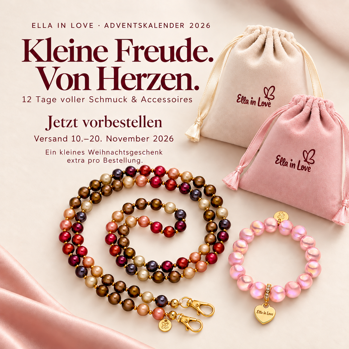 Ella in Love Schmuck-Adventskalender Mini – 12 Lieblingsstücke