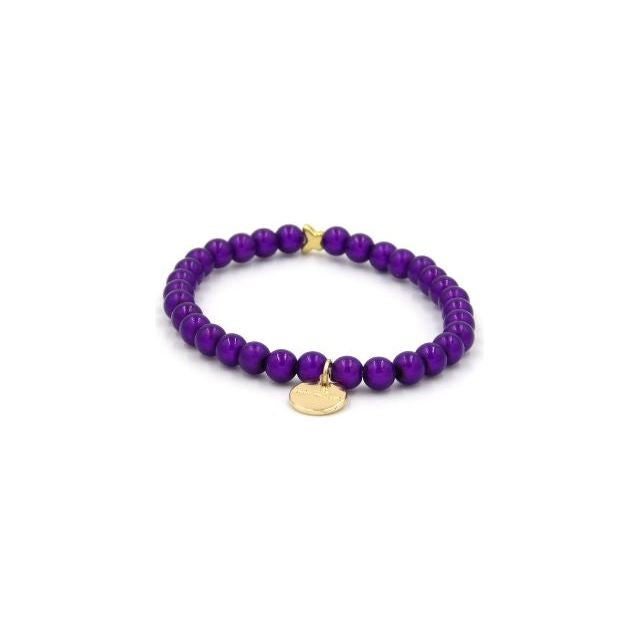 Perlenarmband Wild Lila – Mini