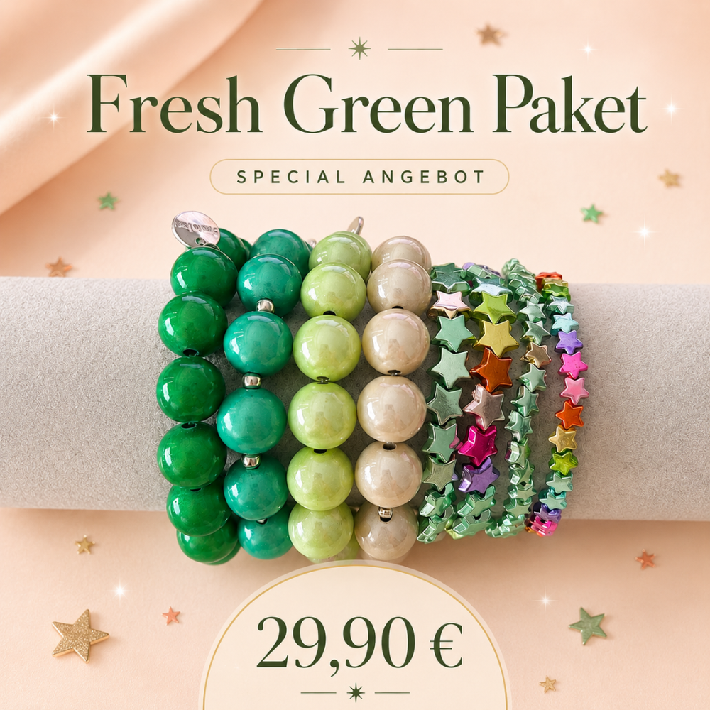 Fresh Green Paket – 8 Armbänder | Mid Season Sale Community Special
