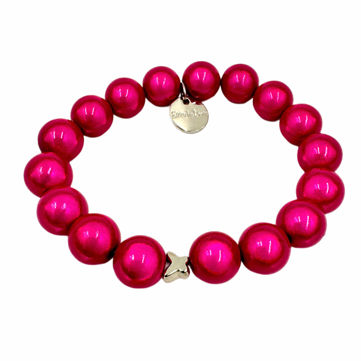 Perlenarmband for Kids Pink Cosmos