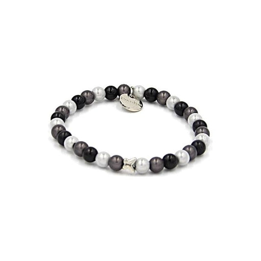 Perlenarmband Black Mixed – Mini