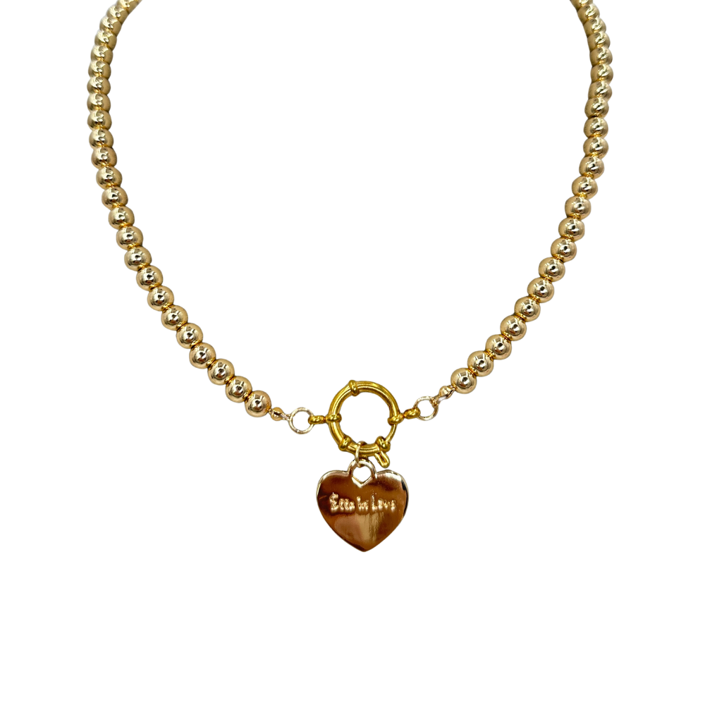 Halskette Pur 14K vergoldet