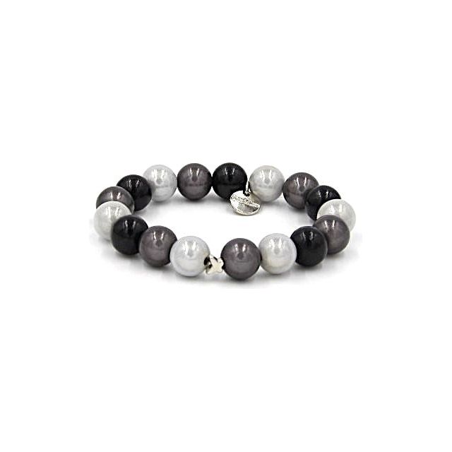 Perlenarmband Black Mixed