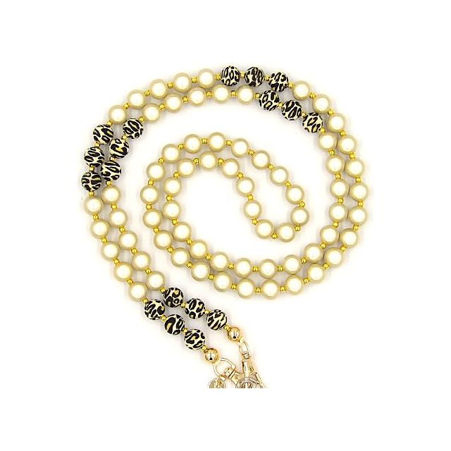 Handykette Champagner – LEO Edition s/w