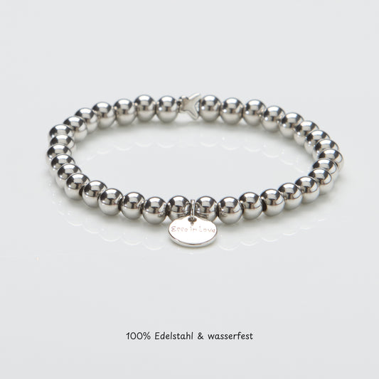 Perlenarmband Silver Deluxe