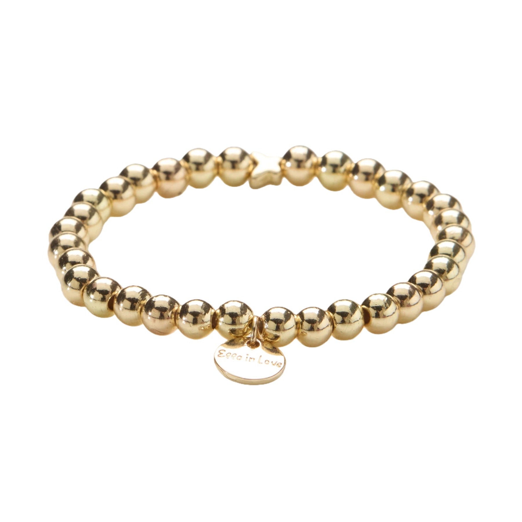 Perlenarmband Gold Deluxe