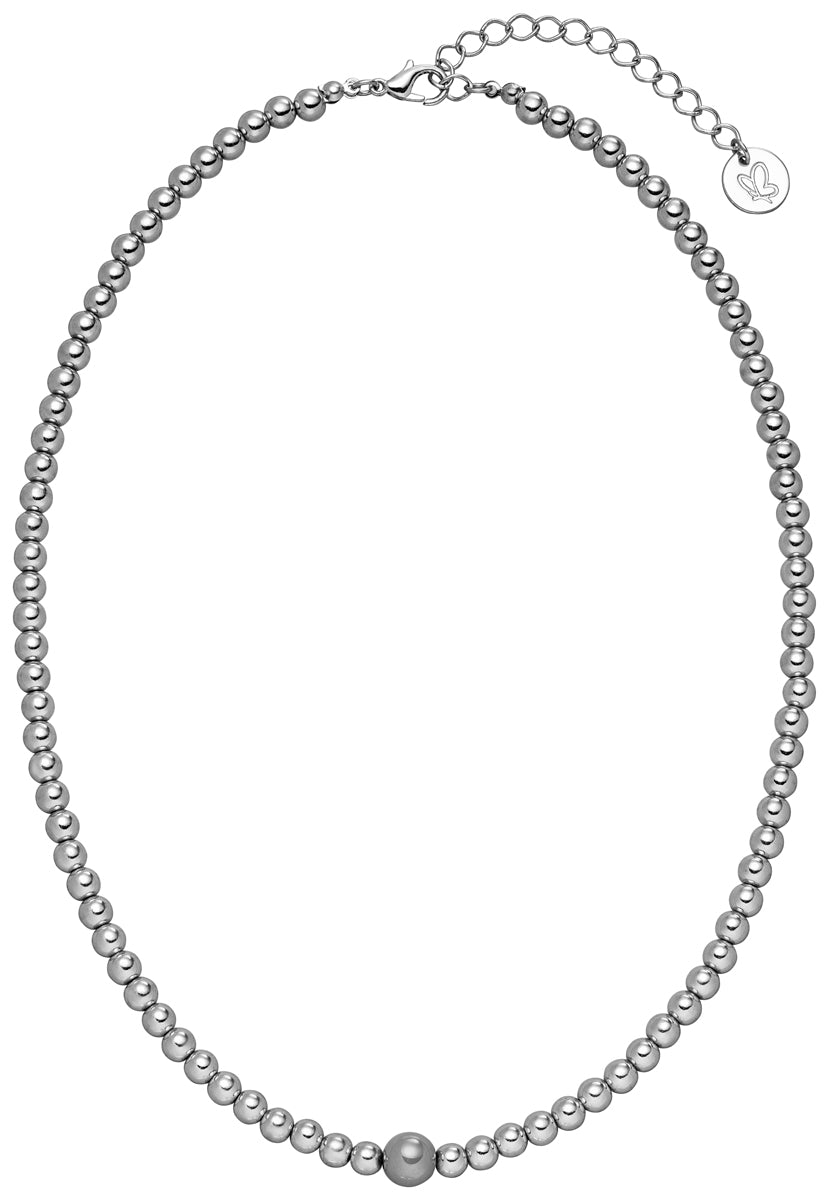 Halskette mit silver glow perle
