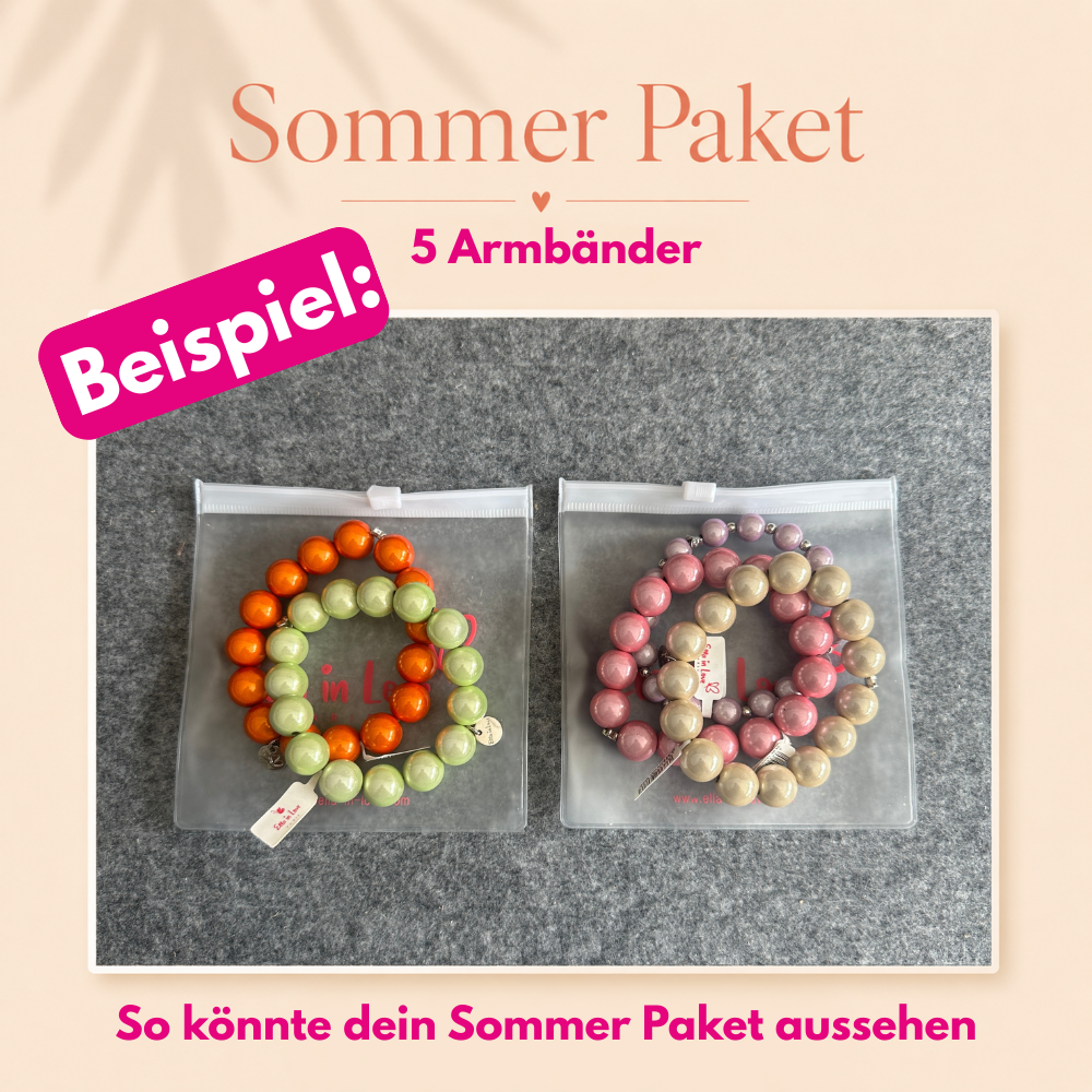 Sommer Paket – 5 Armbänder | Mid Season Sale