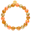 Armband Damen Orange Multicolor – Glow Perlenarmband