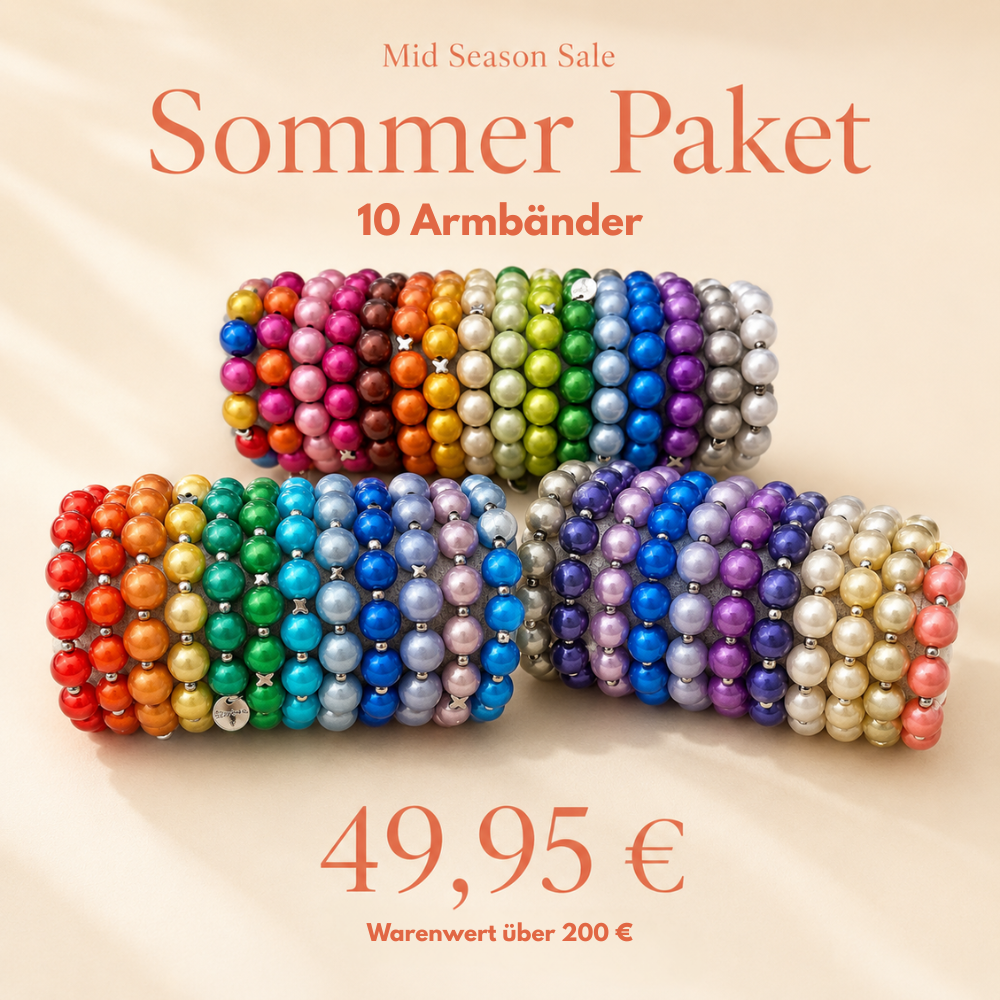 Sommer Paket – 10 Armbänder | Mid Season Sale