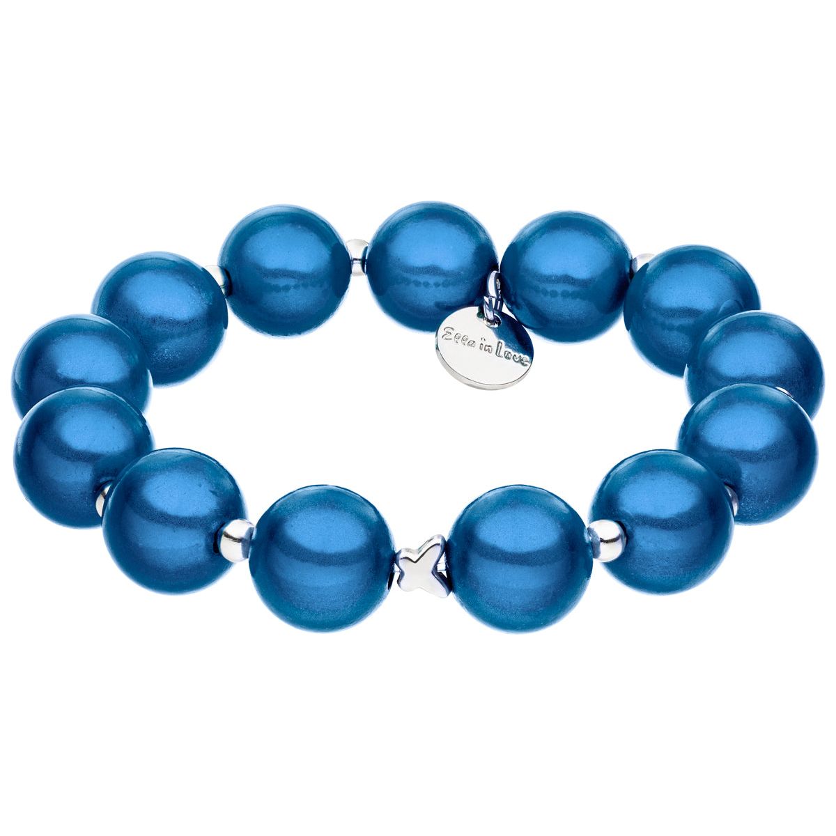 Perlenarmband Royal Blu