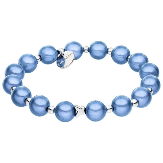Perlenarmband Chambray Blue