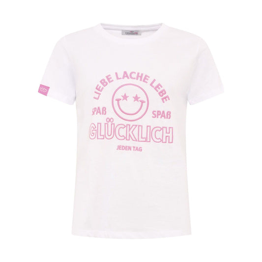 T-Shirt "Liebe Lache Lebe"