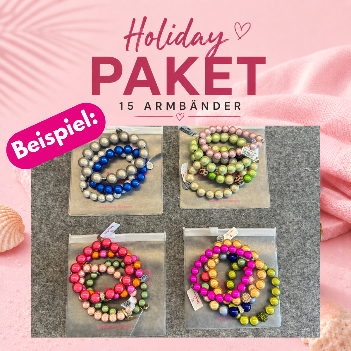 Holiday Paket | 15 Armbänder aus Neuheiten, Bestsellern & Klassikern