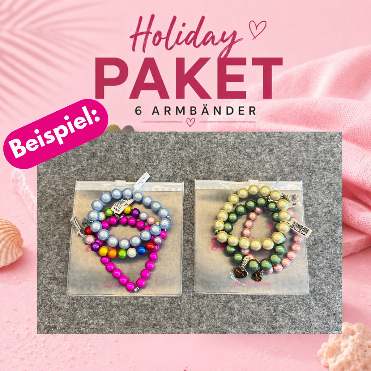Holiday Paket | 6 Armbänder aus Neuheiten, Bestsellern & Klassikern