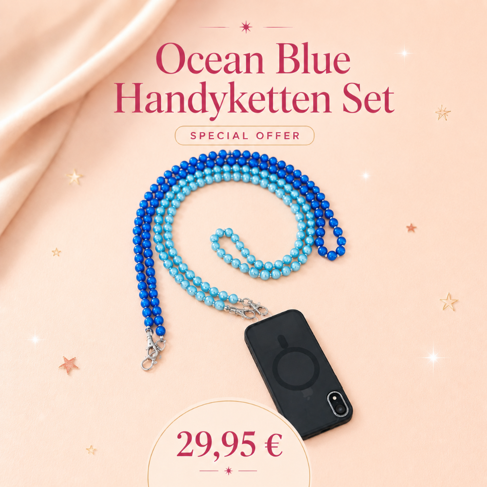 Ocean Blue Handyketten Set – 2 Handyketten | Mid Season Sale Community Special