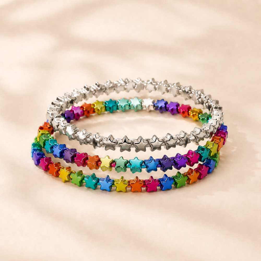 Sternarmband Set - Starlight Bunt