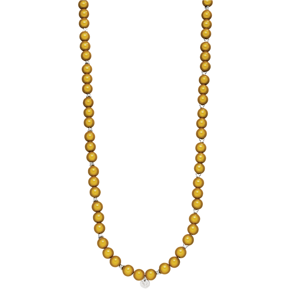 Perlenkette Gold – Lang