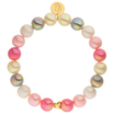 Perlenarmband Mixed Rosa 10mm