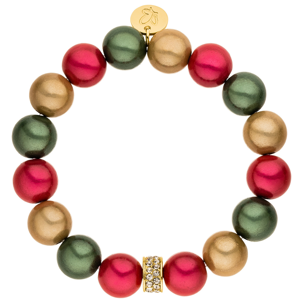 Armband Deluxe Multicolor Berry12mm