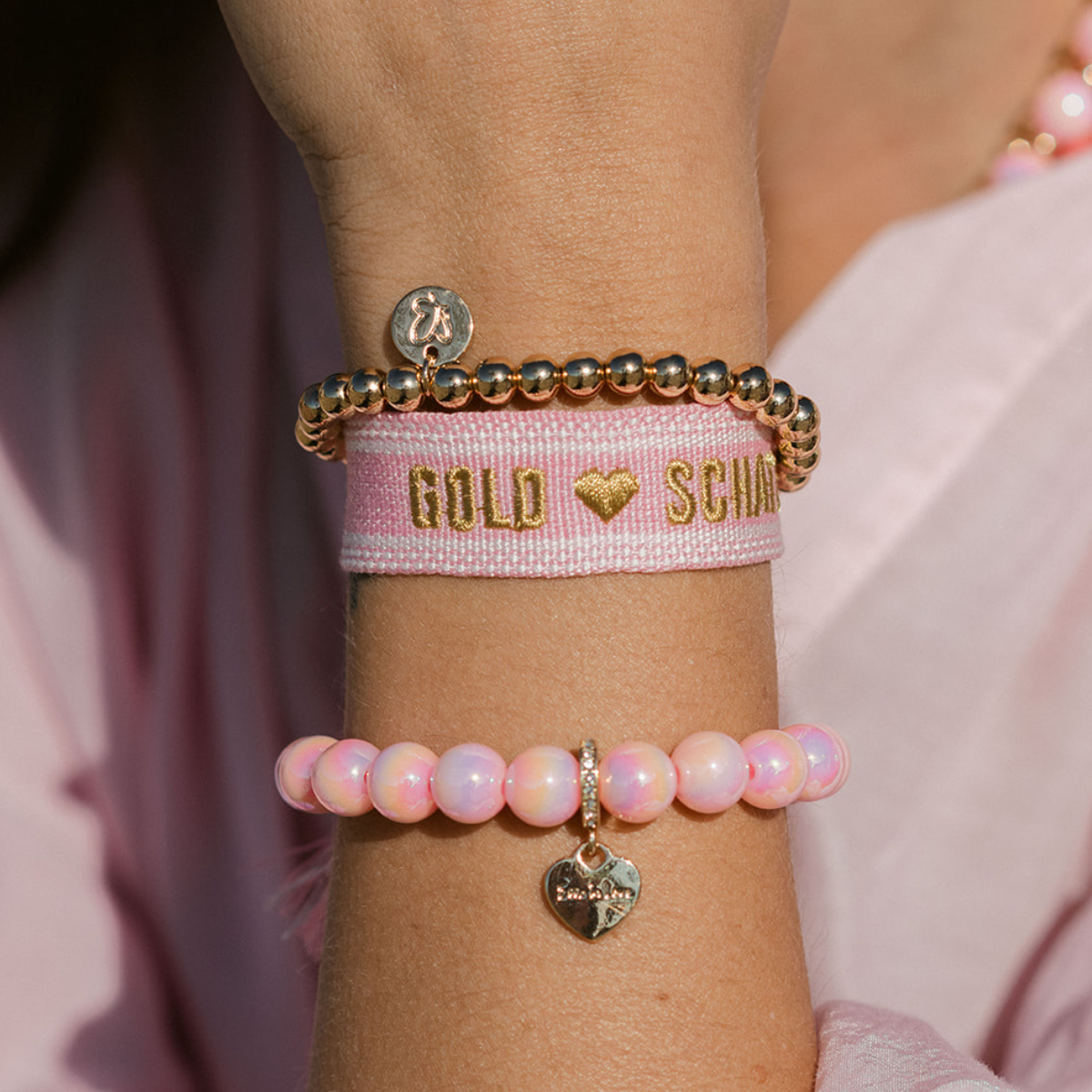 Überraschungs-Paket – 5 Stoffarmbänder
