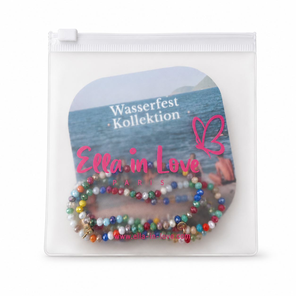 Perlenarmband Set Bunt | Wasserfest