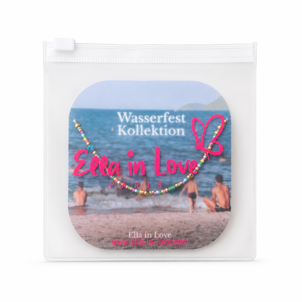 Perlenhalskette Dotted Bunt | Wasserfest