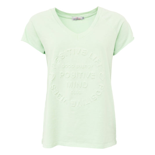 Oversized Shirt Mint positive mind