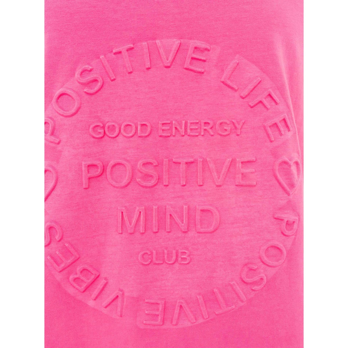 Oversized Shirt Pink positive mind