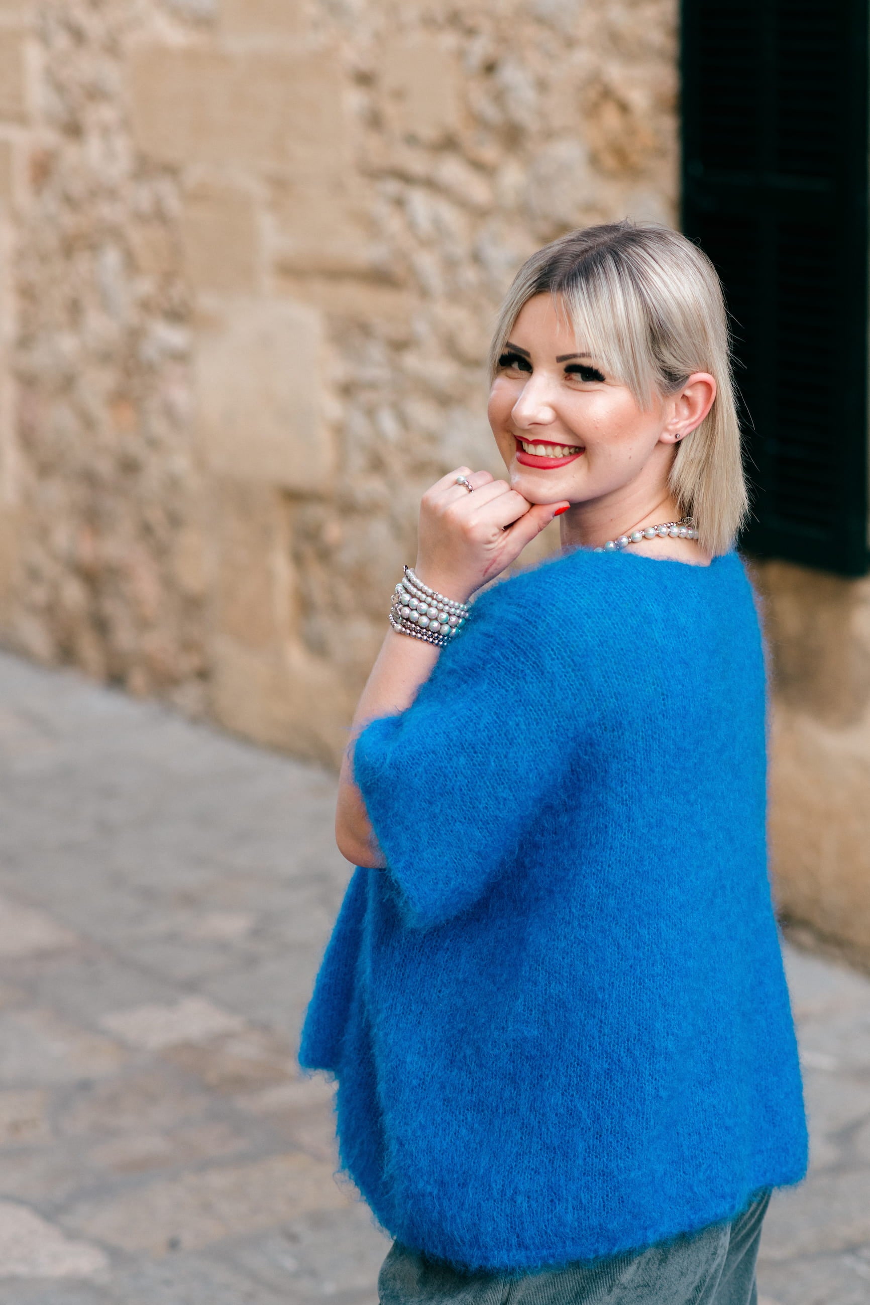 Halskette Set Silver Glow