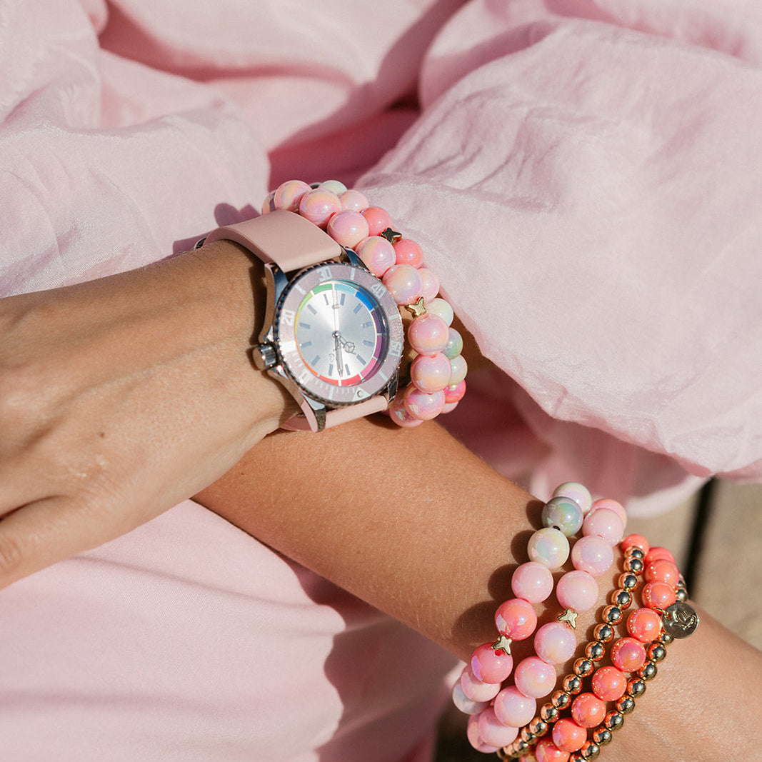 Armband Set Rosa Multi