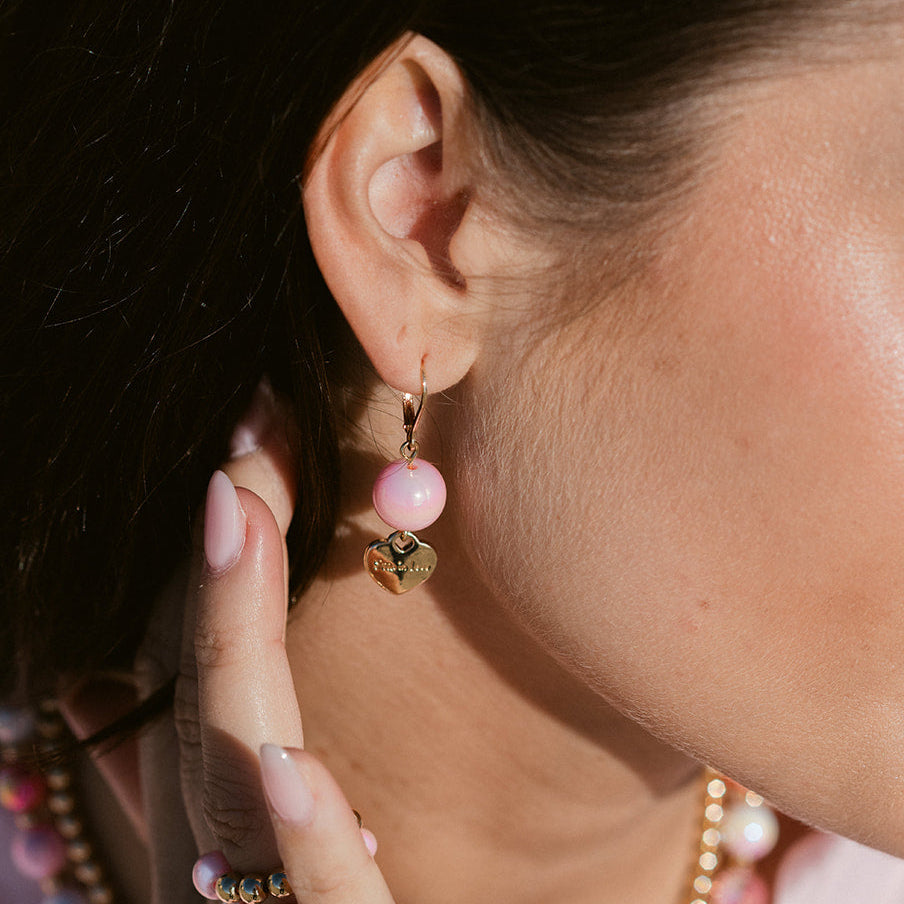 Ohrringe Rosa