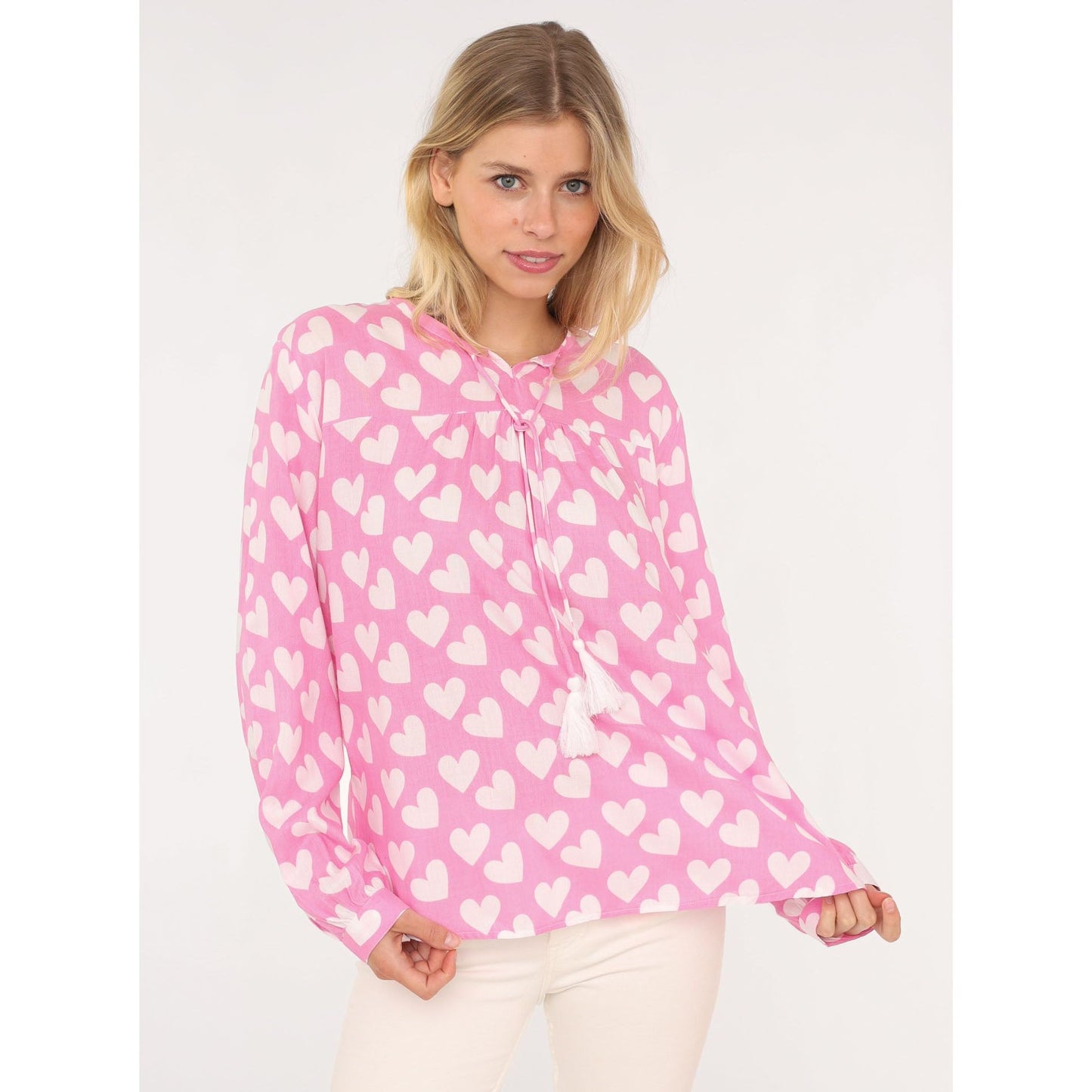 Bluse "Herz Classic" Rosa