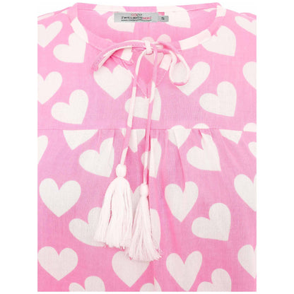 Bluse "Herz Classic" Rosa