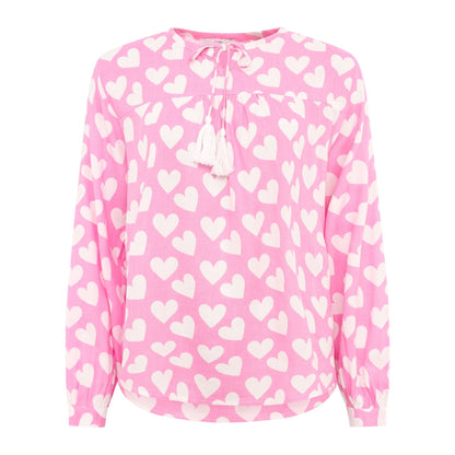 Bluse "Herz Classic" Rosa