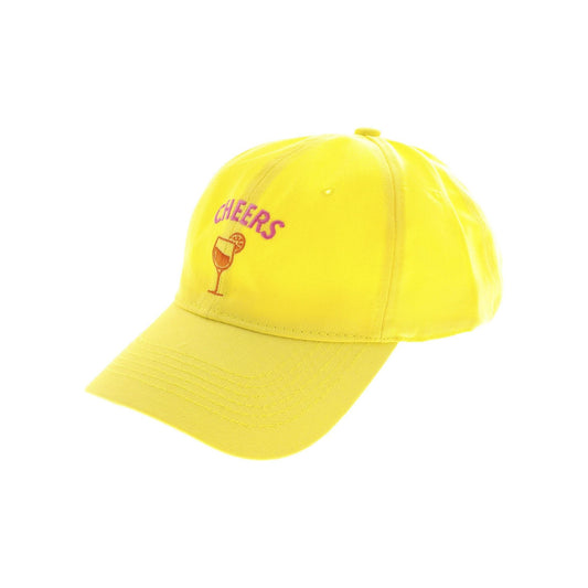 Cap BW "Cheers" Gelb