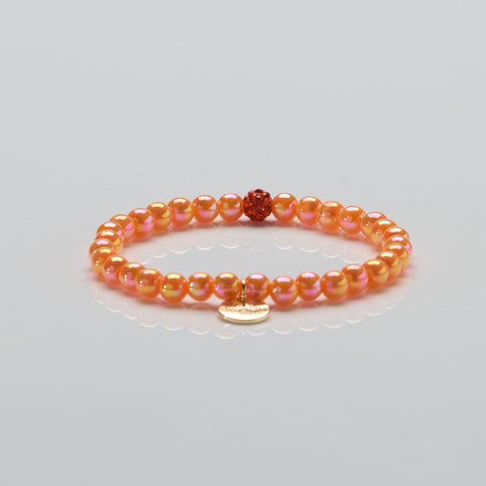 Perlenarmband Sunkiss mit Glitzerperle