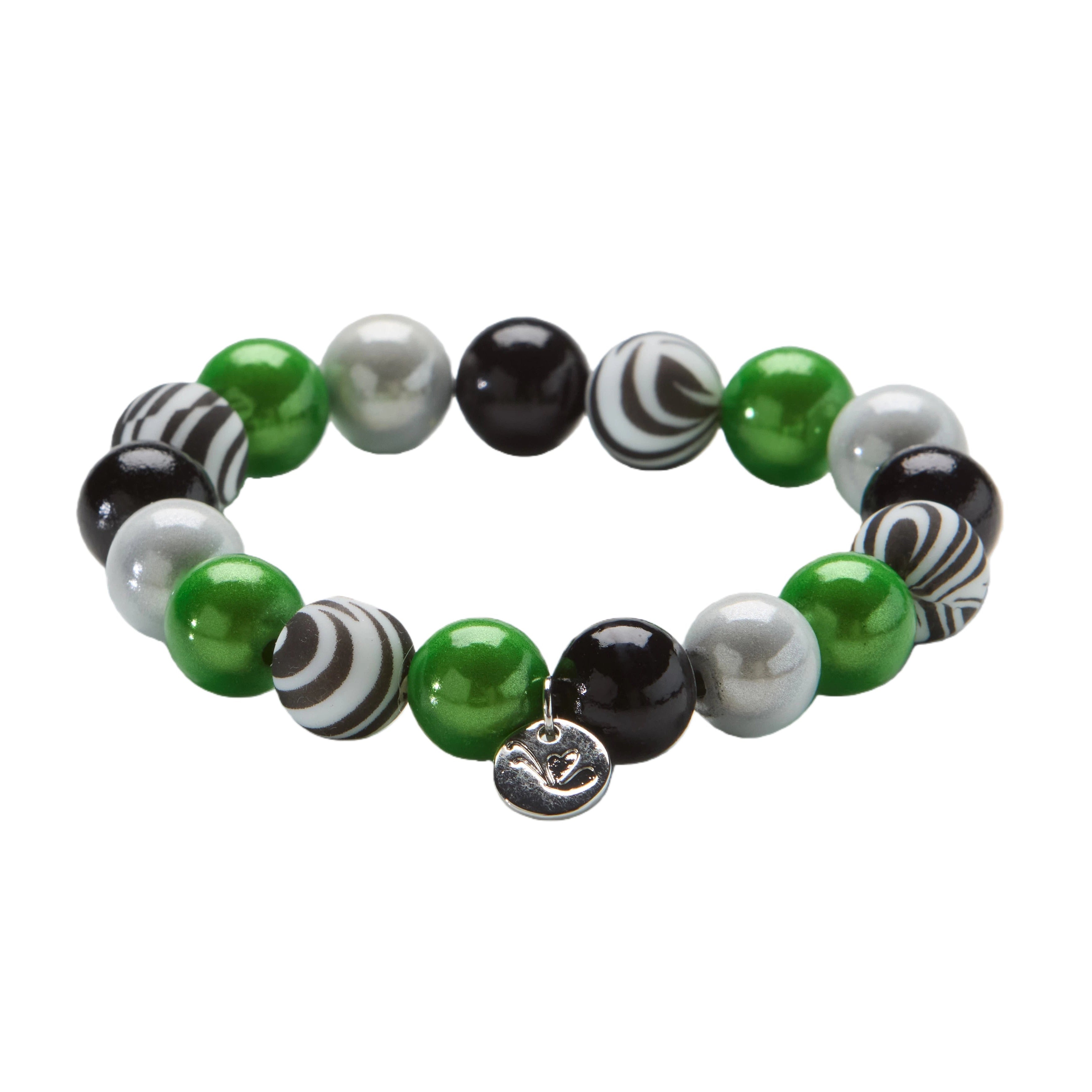 Perlenarmband Savanna Green