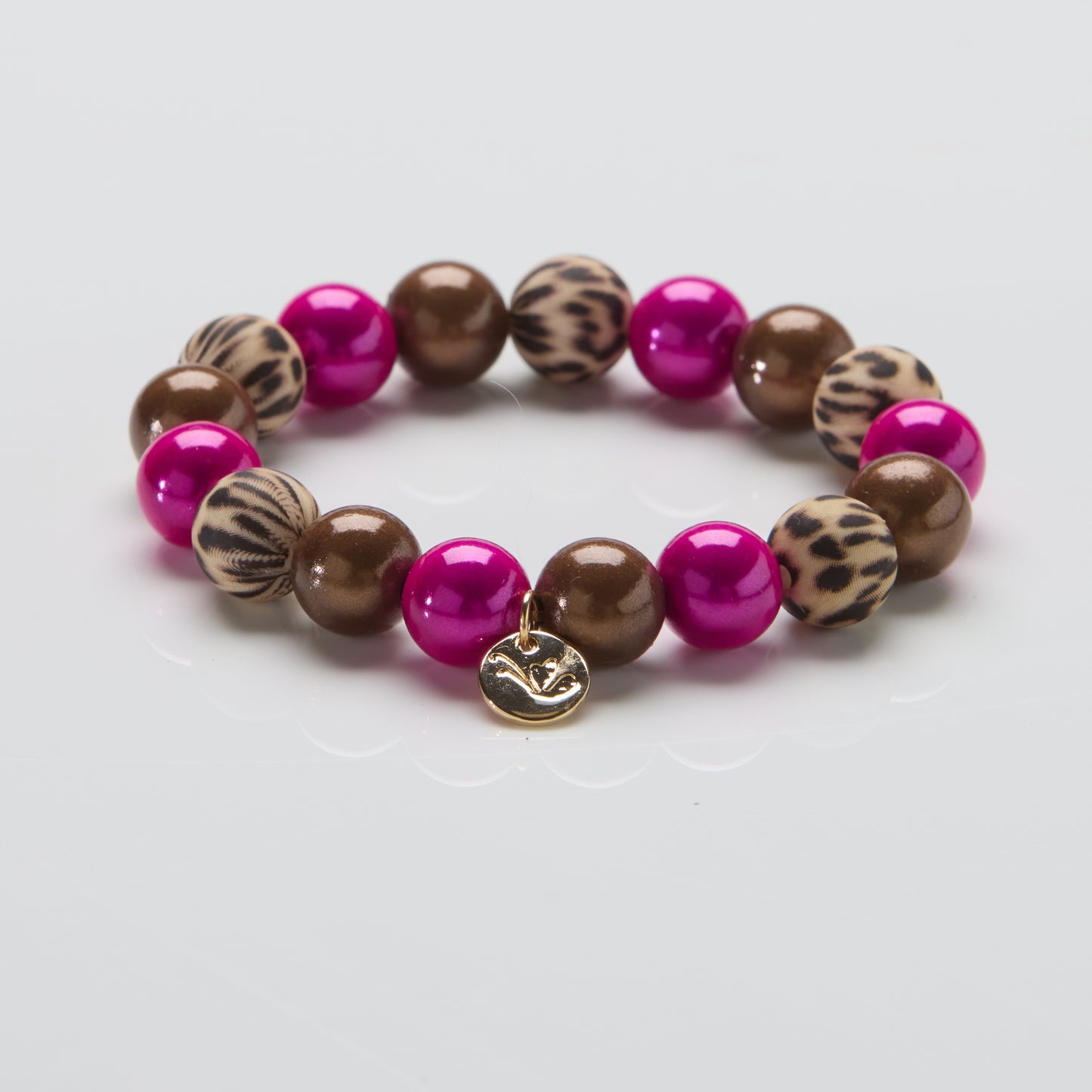 Perlenarmband Savanna Berry