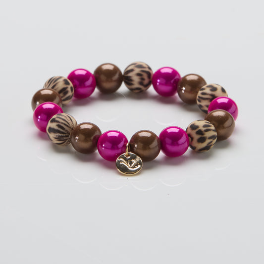 Perlenarmband Savanna Berry